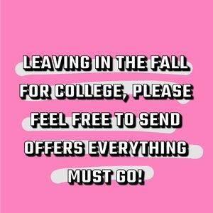 Adding new listenings, lowering prices, and feel free to make offers!